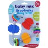 BABY MIX Detské hrkálka Baby Mix farebný trojuholník