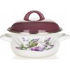 Banquet 18 cm smaltovaný kastrol LAVENDER