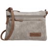 Beagles Brunete dámska crossbody kabelka 24 cm - svetlo sivá