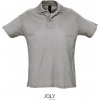 SOL´S SUMMER II / Pánska polokošeľa s bočnými rázporkami - grey melange M