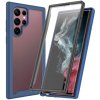 VSETKONAMOBIL 40605 DUAL Obojstranný kryt s fóliou Samsung Galaxy S22 Ultra 5G modrý