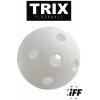 Florbalová loptička TRIX - biela