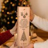 Drevený vianočný box na víno – na zdravie!