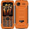 EVOLVEO StrongPhone H1, vodotěsný odolný Dual SIM telefon, oranžová