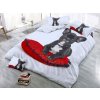 XPOSE® 3D obliečky BULDOČEK 140x200 cm, 70x90 cm, 3D + Predĺžená možnosť vrátenia tovaru do 50 dní