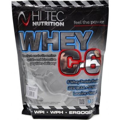 Hi-Tec Nutrition Whey C6 CFM 100% whey 1000 g