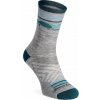 Darn Tough dámske ponožky Pacer Micro Crew Ultra-Lightweight with Cushion gray