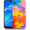 Picasee silikónový prehľadný obal pre Huawei Y7 2019 - Bubbles