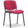 Antares Konferenčná stolička Viva, čierne nohy, červená