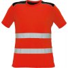 Cerva Knoxfield HI-VIS Pánske tričko červená XS