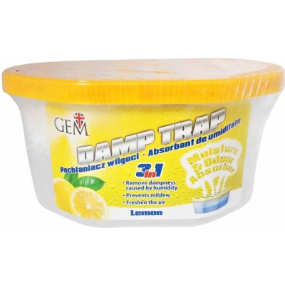 Gemstone Weybridge 3 v 1 Pohlcovač vlhkosti 400 ml žltá s citrónovou vôňou
