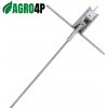 Bezdrôtový ihlový teplomer AGRO4P - 4 metre