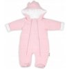 Baby Nellys kombinéza ružová