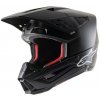 ALPINESTARS Prilba S-M5 SOLID HELMET ECE (matná čierna, veľ. 2XL) 140