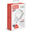 ColorWay AC nabíjačka Power Delivery Port PPS USB (Type-C PD + USB QC3.0) (45W) (CW-CHS042PD-WT) - biela