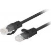 Lanberg Patchcord kat. 6 UTP 0,5m 10-balení fluke pass black