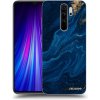 Picasee silikónový prehľadný obal pre Xiaomi Redmi Note 8 Pro - Blue
