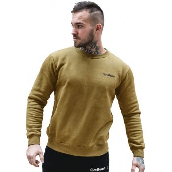 GymBeam Mikina Basic Jumper Military Green