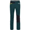 Ortovox COL BECCHEI PANTS M dark pacific S; Zelená kalhoty