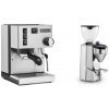 Rancilio Silvia BC + Rocket Espresso SUPER FAUSTO, chrome