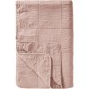 Ib Laursen Prešívaný prehoz Vintage Dusty Pink130 x 180 cm
