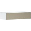 Hansgrohe Xevolos E - Bočná skrinka, 29x118x55 cm, 1 zásuvka, matná biela/štruktúrovaný bronz 54325390