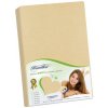 Bellatex Jersey prestieradlo Kamilka béžová 100x200