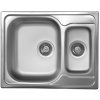 Novaservis Drez 49x62 1+1/2 s odkvapom a prepadom nerez DR49/62