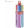 STABILO Pen 68 premium - fixky - Twin-Pack ružová/bledomodrá zo závesným uškom - 20 rôznych farieb
