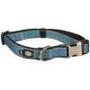 Obojok nylon North modrý 2,5x40-65cm dôvo +