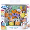 Playgro Darčekový set hrkajúce ponožky a náramky Jungle Friends