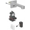 Geberit Brenta - Elektronická umývadlová batéria pod omietku, sieťové napájanie, easy to clean, kefovaná nerezová 116.272.SN.1