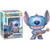 Funko POP! Disney – Lilo and Stitch – Stitch with Ukulele (Pearlescent) (Special Edition)