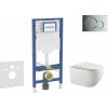 Geberit Duofix Set predstenovej inštalácie, klozetu Gaia a dosky softclose, tlačidlo Sigma01, lesklý chróm SANI11CA1132B