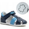 Wojtyłko detské sandále z ekologickej kože, modré veľkosť 27