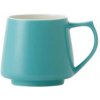 Origami Aroma porcelánový hrnček 320 ml - Tyrkysová