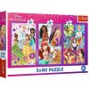 Trefl 3 x 80 Priatelia princeznej / Disney Princess