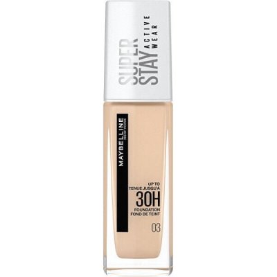 Maybelline Dlhotrvajúci vysoko krycí make-up SuperStay Active Wear 30 ml (Odtieň 05 Light Beige)