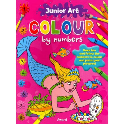 Mermaid: Colour By Numbers Award AnnaPaperback