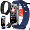 Inteligentné hodinky DIAWAY SMARTBAND E18 OPASKA KROKI BAND PASKY modrá