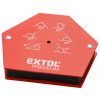 Extol Premium 8815194 | Uholník magnetický na zváranie 30°-45°-60°-75°-90°-135° sila magnetu 23 kg