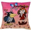 Polštář 30x30cm Malá Čarodějnice, motýl