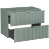 ArtCom Skrinka pod umývadlo LINE Reed Green 82-80-2S | 80 cm