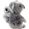 Plyšová koala s mláďatkom 25 cm eco-friendly