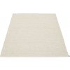 Pappelina Koberec MONO Linen/Vanilla – ľanový, veľkosť koberca 140 x 200 cm
