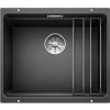 Blanco - Silgranitový drez, 53x46 cm, s pojazdmi, čierna 525887ROZ1