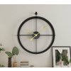 Dizajnové nástenné hodiny VIP 2 Black 50cm