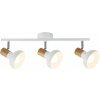 RABALUX 5945 Holly spot E14 3x40W biela / buk