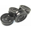 STICKHANDLING PUK Green Biscuit Black