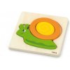Prvé detské puzzle Viga 59931 slimák